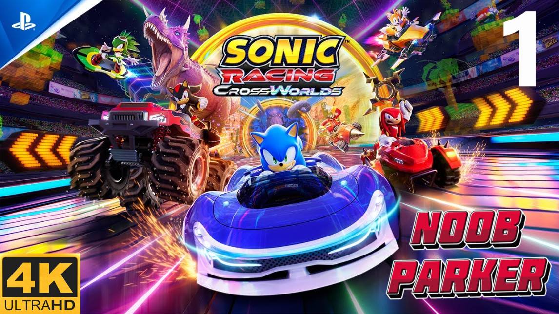 SONIC RACING CROSSWORLDS ps 5 pro часть 1