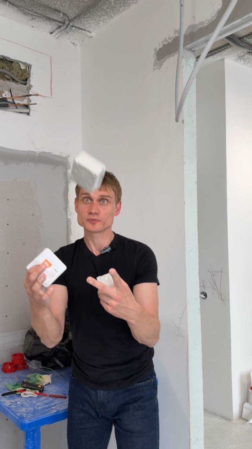 А что по электрике от застройщика? 😮