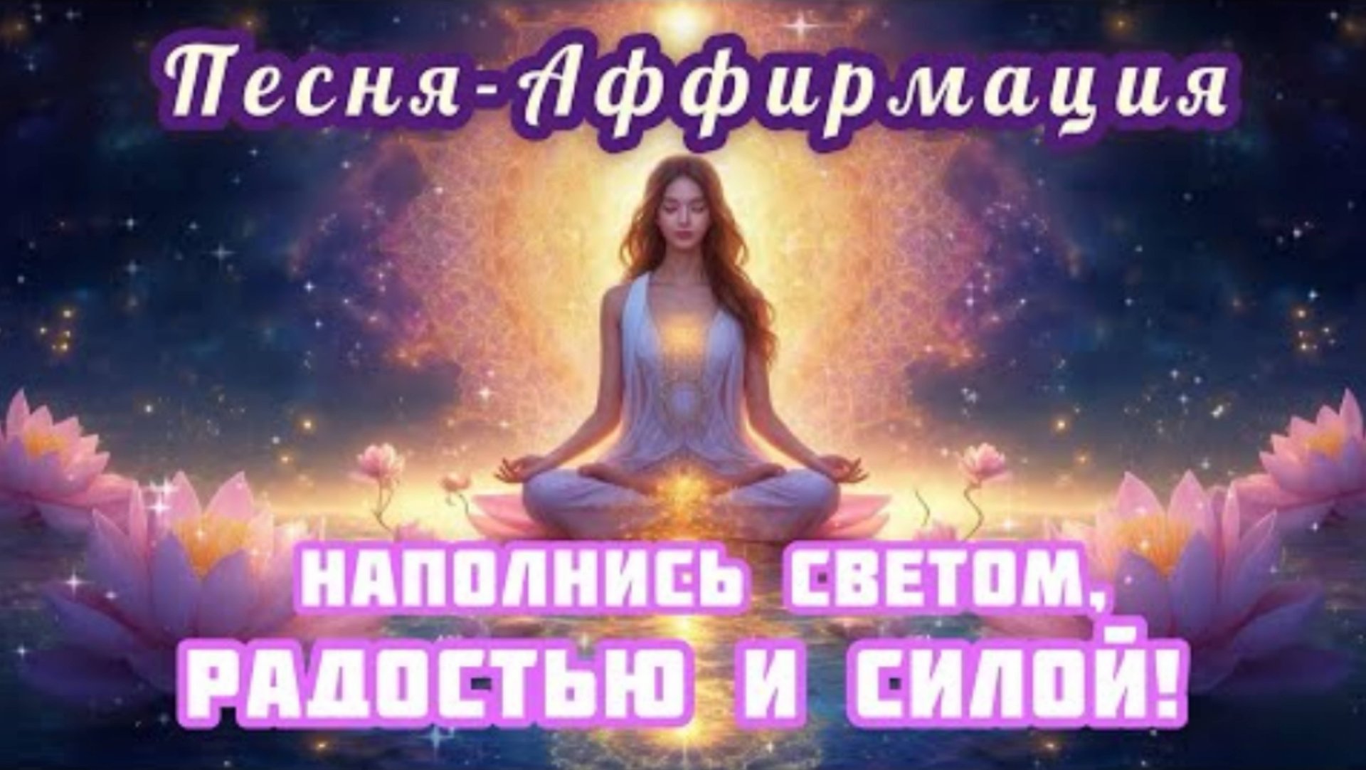 ✨Гармония Вселенной-почувствуй Свою Мощь✨ (Песня-Аффирмация часть Трансформационной Медитации) ❤️🥰🙏🏻