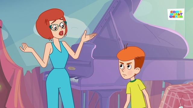 Новое Простоквашино – 108 серия — Музыкальный вызов — Союзмультфильм HD