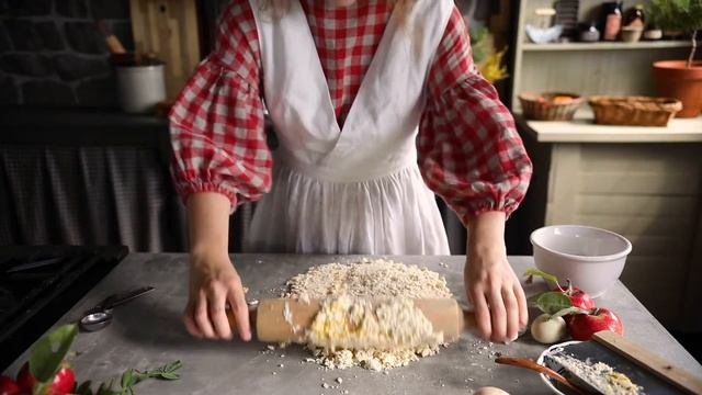 Как испечь настоящий яблочный пирог XVIII века по рецепту 1796 года. underatinroof