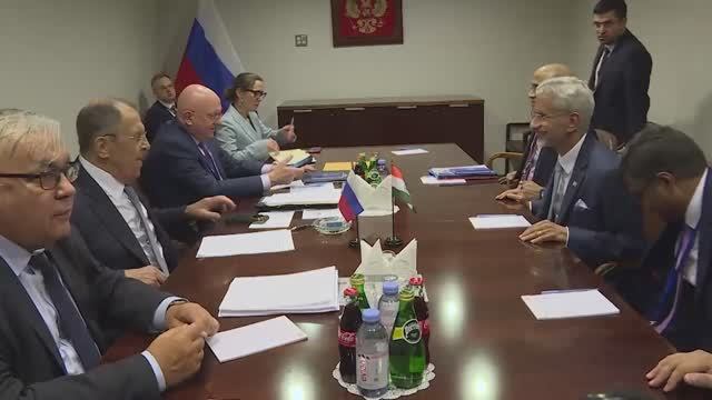 С.Лавров и С.Джайшанкар, Нью-Йорк, 26 сентября 2025 года