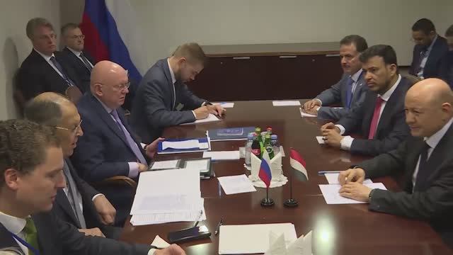 С.Лавров и Р.Аль-Алими, Нью-Йорк, 26 сентября 2025 года