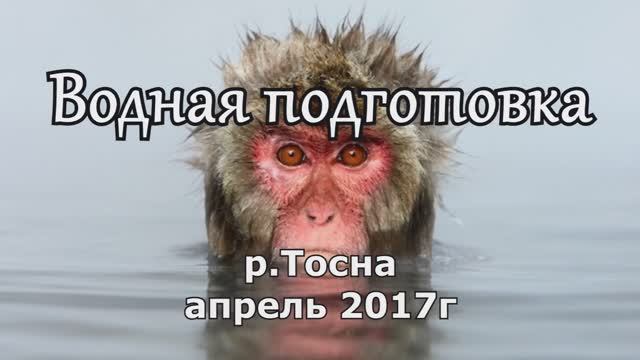 Водная подготовка апрель 2017 р.Тосна