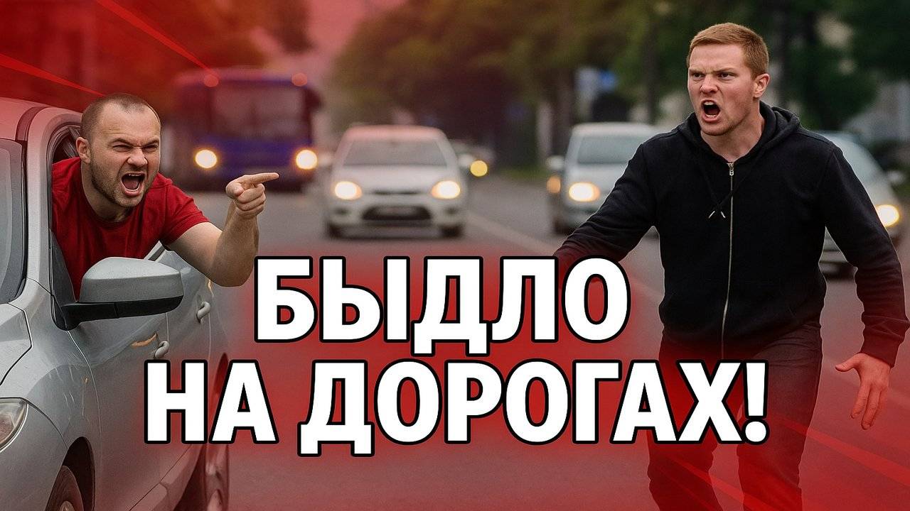 БЫДЛО НА ДОРОГЕ! АВТОХАМЫ И НЕАДЕКВАТНЫЕ ПЕШЕХОДЫ УСТРАИВАЮТ БЕЗУМИЕ! ШОК-КОНТЕНТ