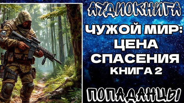 АУДИОКНИГА ПОПАДАНЦЫ: ЧУЖОЙ МИР - ЦЕНА СПАСЕНИЯ. КНИГА 2