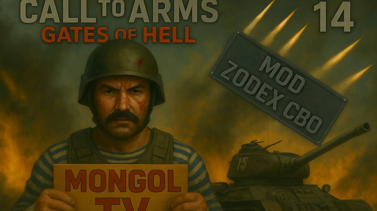 Call to Arms - Gates of Hell_ Ostfrontl 🔥 РФ VS УК 🔥 ДЕНЬ 14 МОД ZODE_X СВО