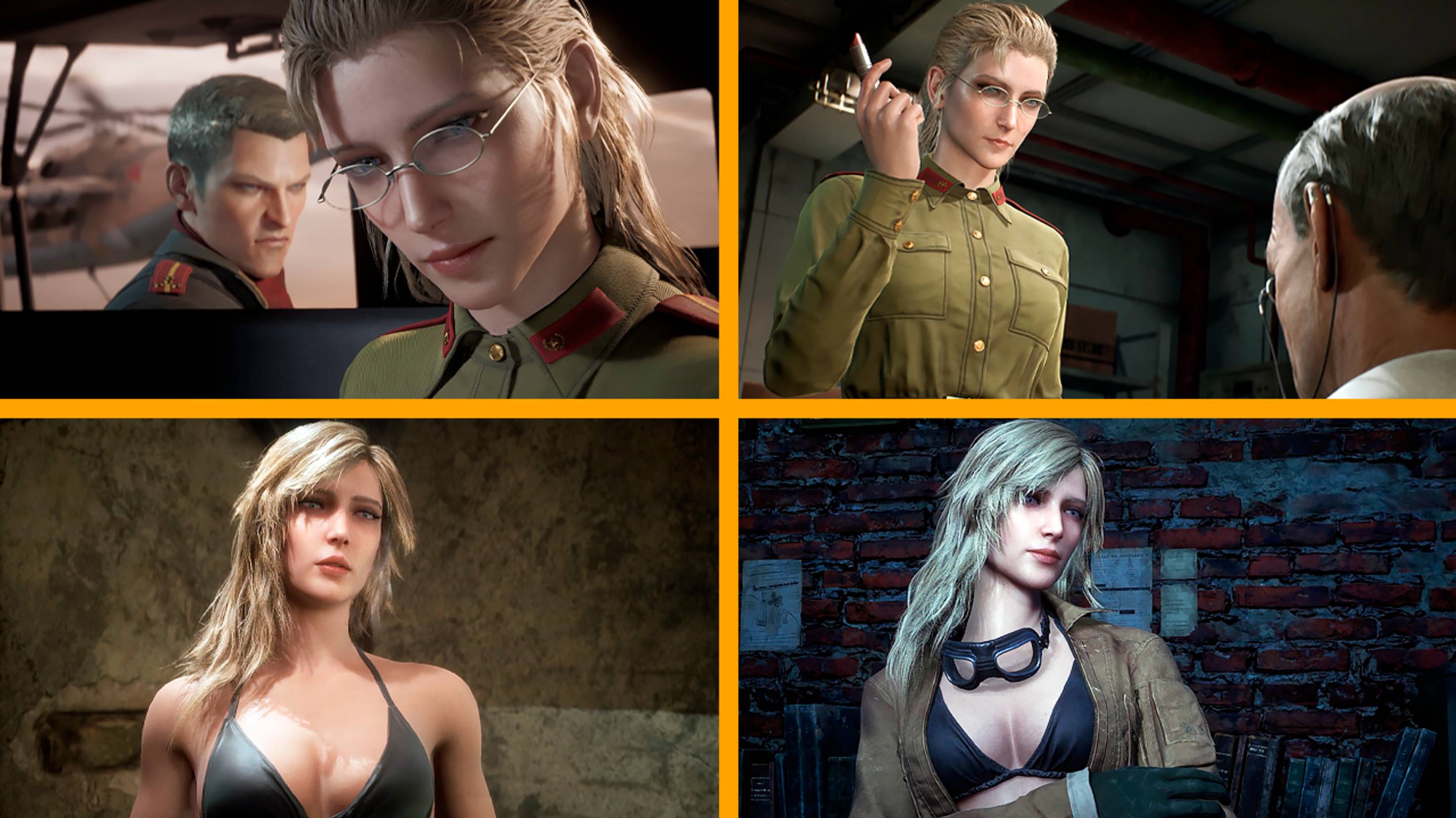 Metal Gear Solid Delta: Snake Eater | Все сцены с Евой | Без комментариев