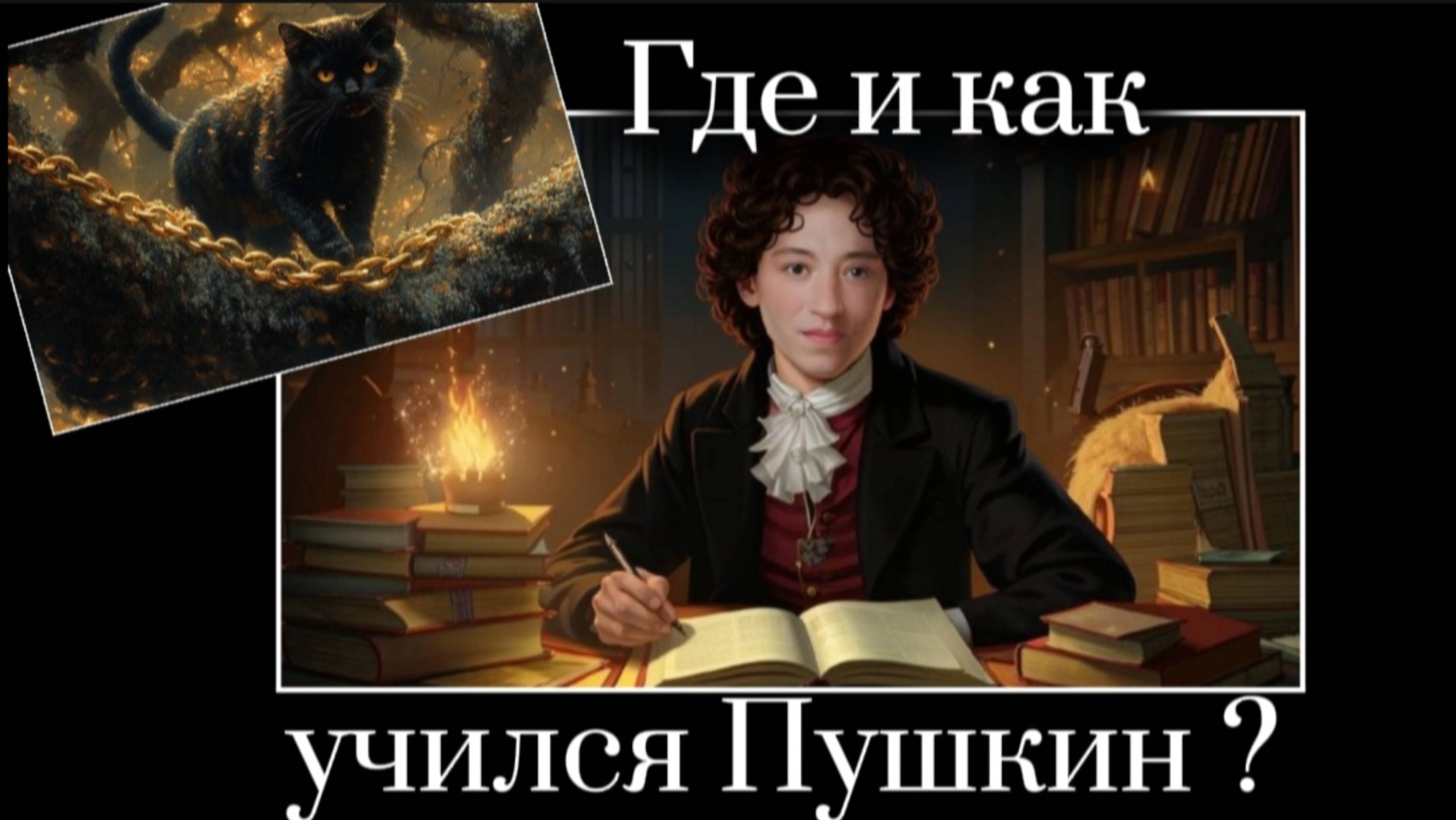 Где и как учился А. С. Пушкин? Путешествие по Царскосельскому лицею: Залы, Дружба и Творчество