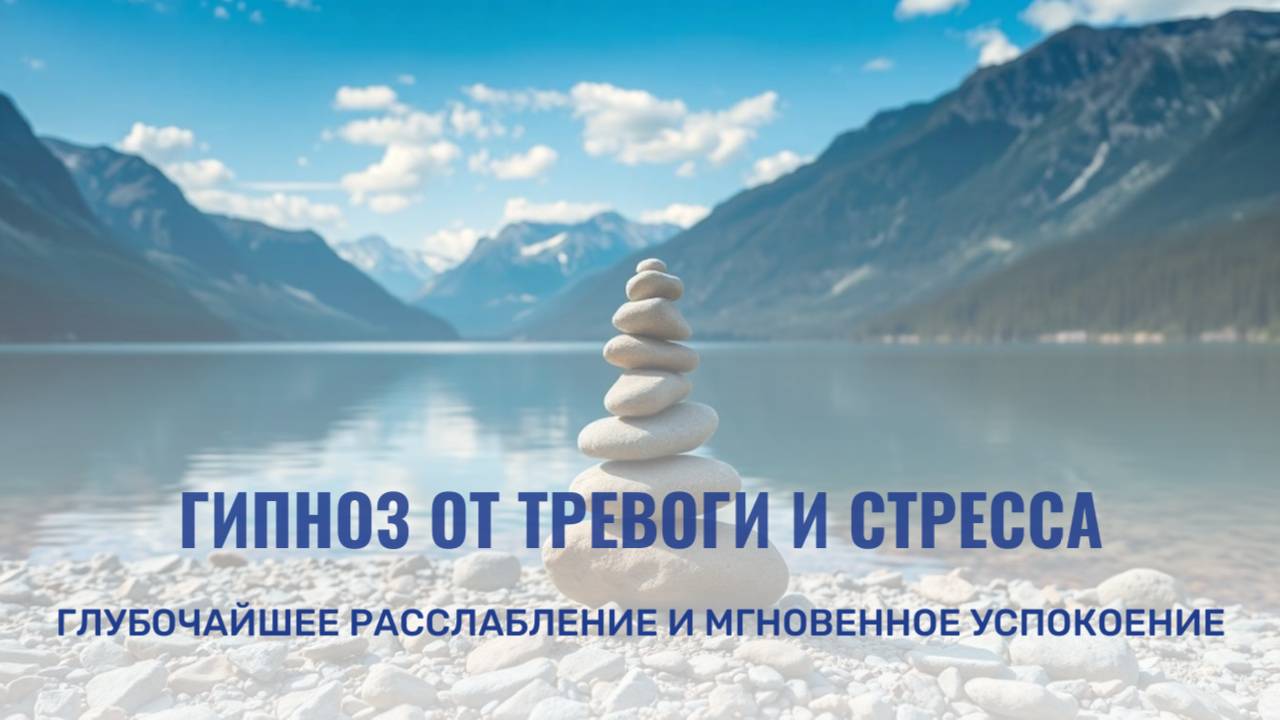 Гипноз от тревоги и стресса | Глубочайшее расслабление и мгновенное успокоение