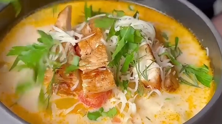 Сливочный СУП из жареной курицы...🍜🍗🍶😋    Рецепт в описании ✍️