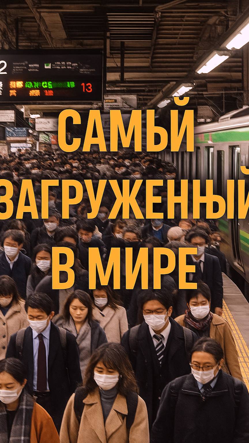 Токийский вокзал: 3 миллиона в день! 🤯🚄
