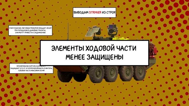 Как вывести из строя БТР Страйкер.