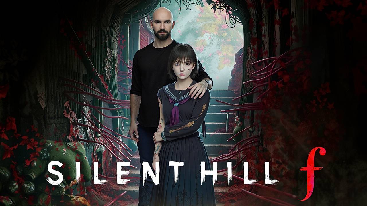 Я - ЯПОНСКАЯ ШКОЛЬНИЦА С ЖЕЛЕЗНОЙ ТРУБОЙ! SILENT HILL f прохождение #1