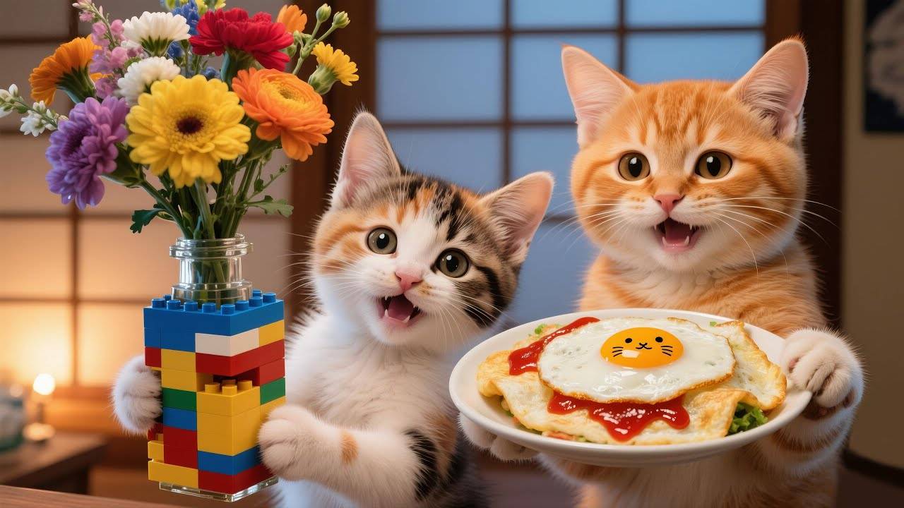 ВИДЕО Лучшее ДЛЯ ДЕТЕЙ-#13😸 Видео про ЖИВОТНЫХ для ДЕТЕЙ😸Видео с Животными  😸Истории про Кошек