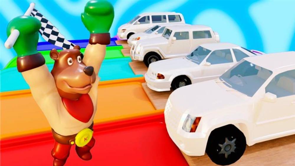 УЧИМ ФОРМЫ с медведем Кулакасом 🐻 Детский мультик #монстртрак #фигуры #развивающеевидео