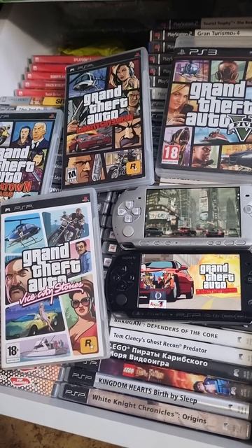 GTA Trilogy on PSP  #psp #psvita #gaming