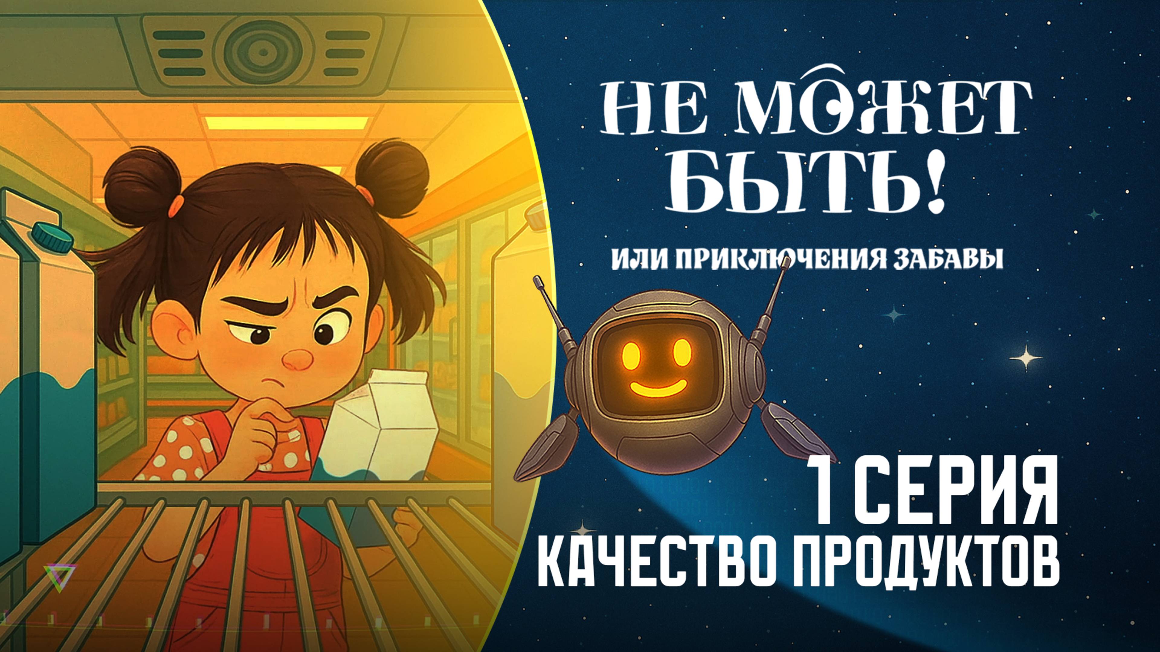 Сериал «Не может быть! или Приключения Забавы» – 1 серия. Качество продуктов