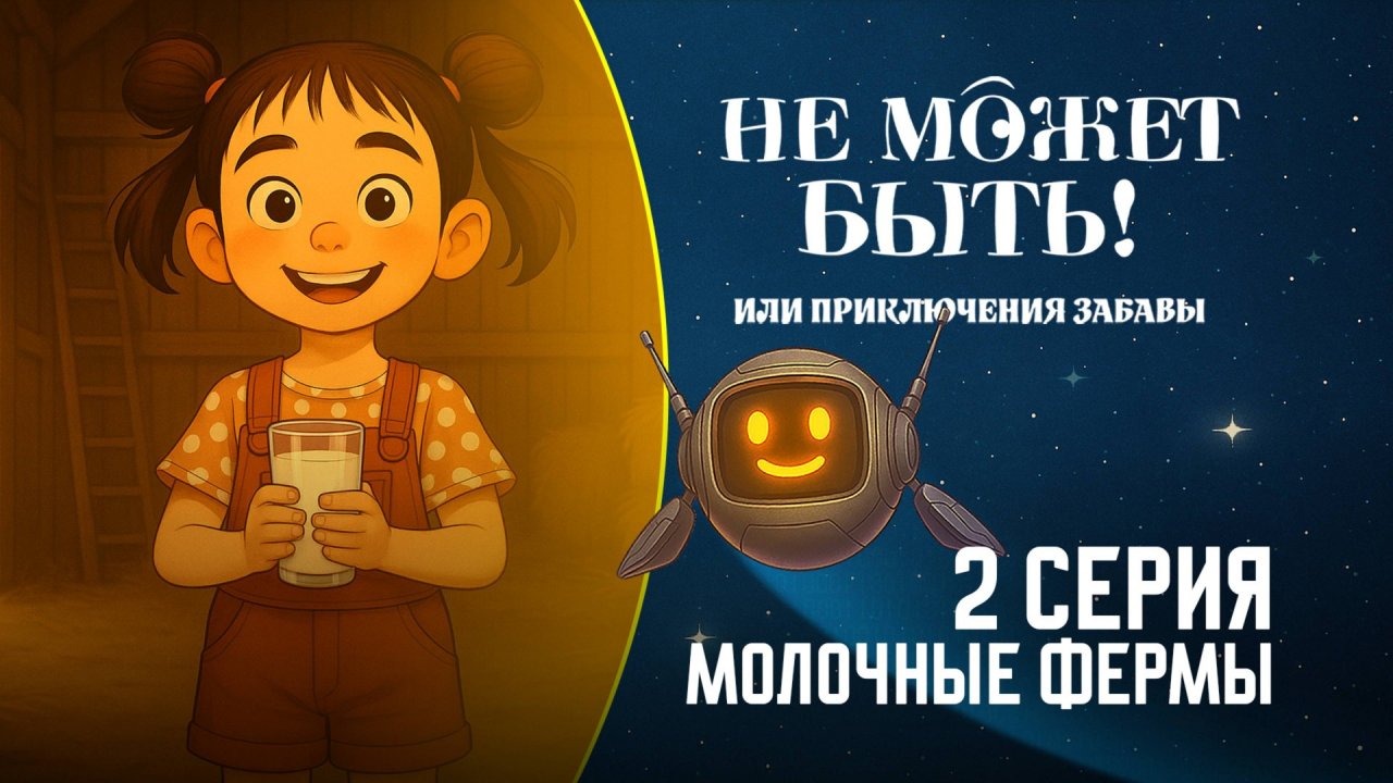 Сериал «Не может быть! или Приключения Забавы» – 2 серия. Молочные фермы