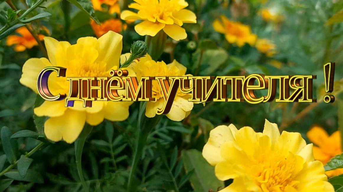 С днем учителя. Поздравление с днем учителя