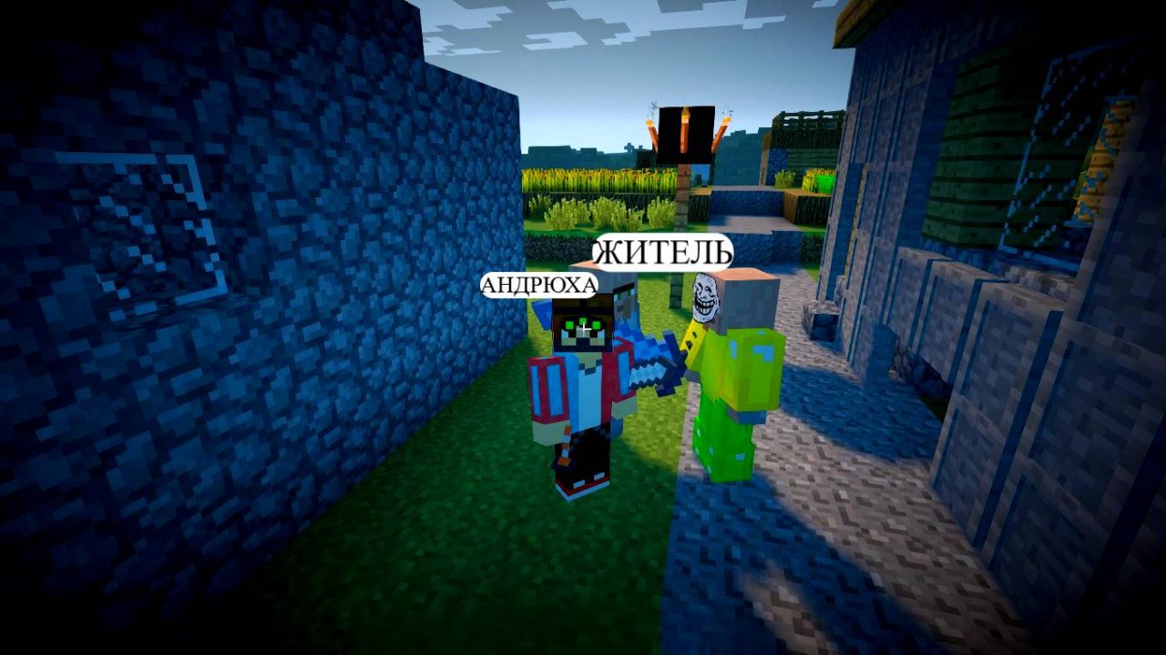 Этот игрок в майнкрафт Minecraft показал, на что способны жители. Он собрал впечатляющий урожай!