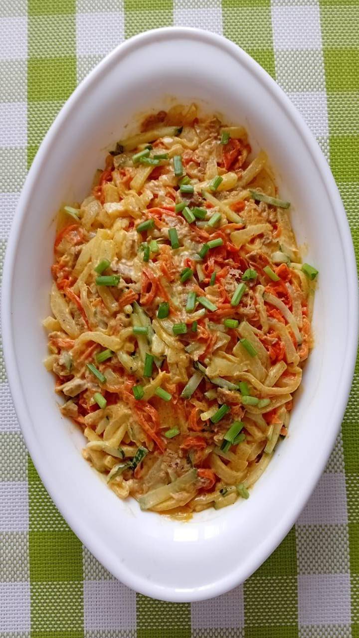 Вкуснейший салат "Обжорка" с редькой Дайкон