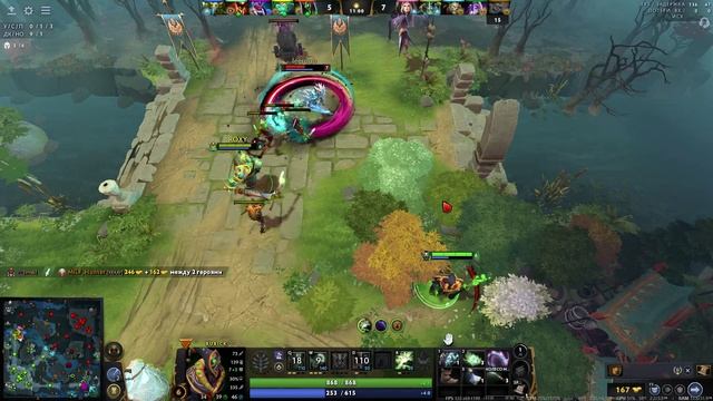 Dota 2 clip 1 rubik погоня