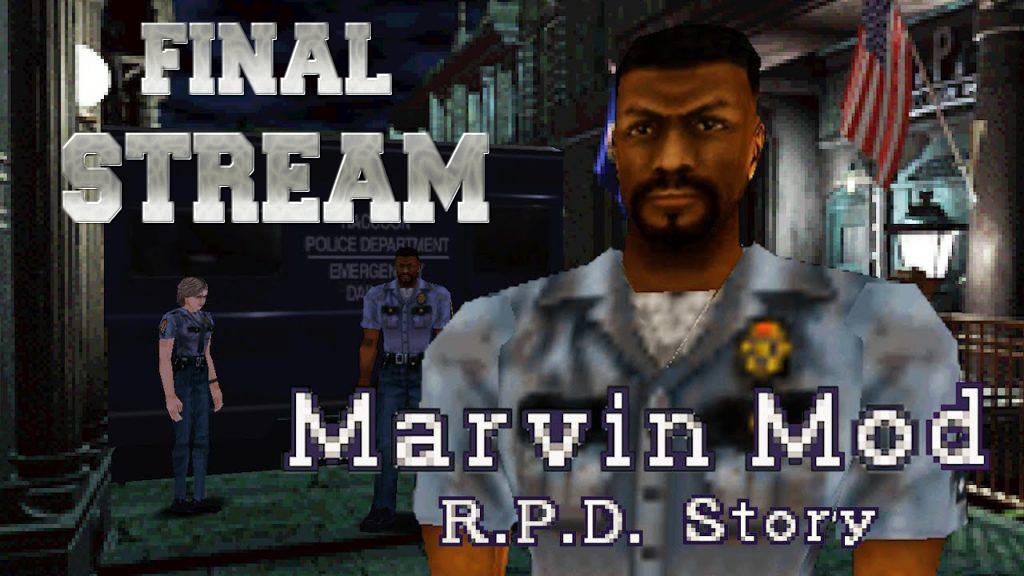 RESIDENT EVIL 2 (PSone) - MARVIN MOD. FINAL STREAM.
