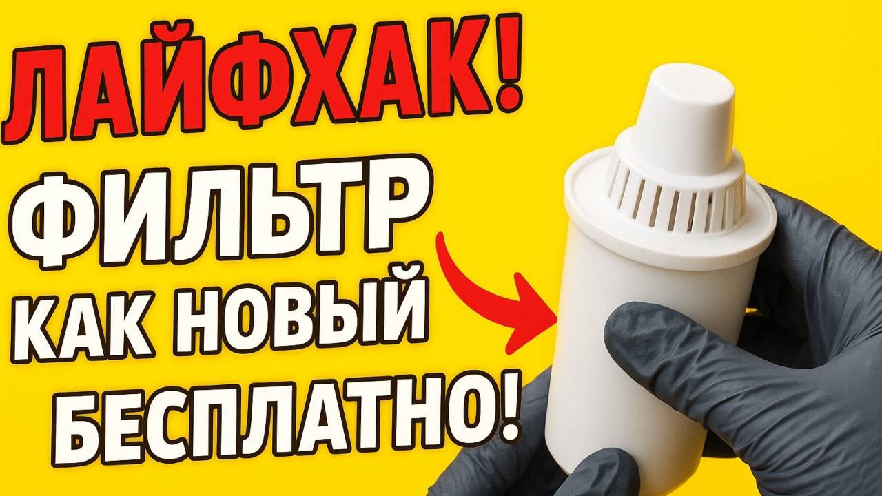 Это реально экономит кучу денег, как не покупать постоянно фильтры для воды
