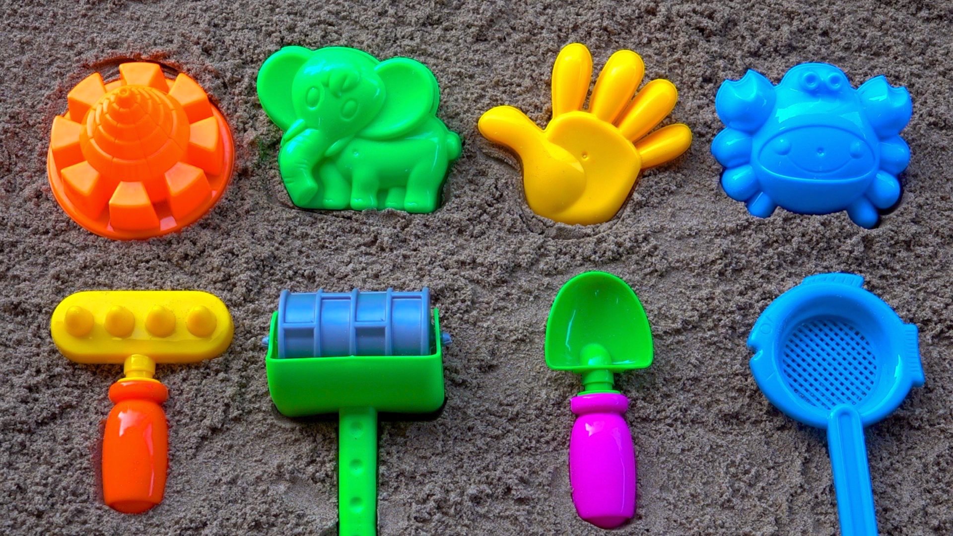 Учим Названия Цветов со Слонёнком | Ладошка | Игрушечные Детские Инструменты | Детские  Песенки