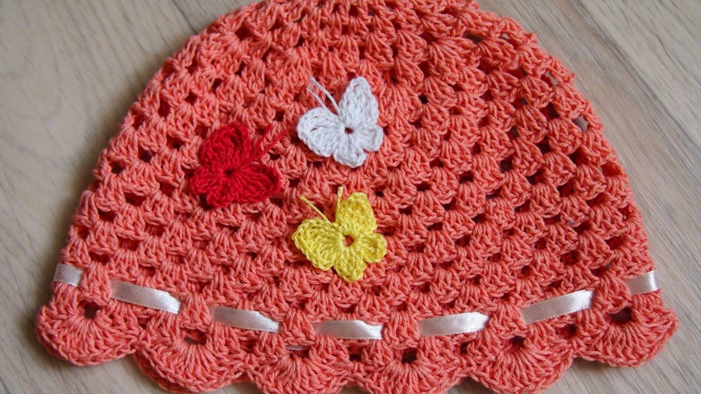 Как связать бабочку крючком. Вязание для начинающих BUTTERFLY Crochet  Урок 147