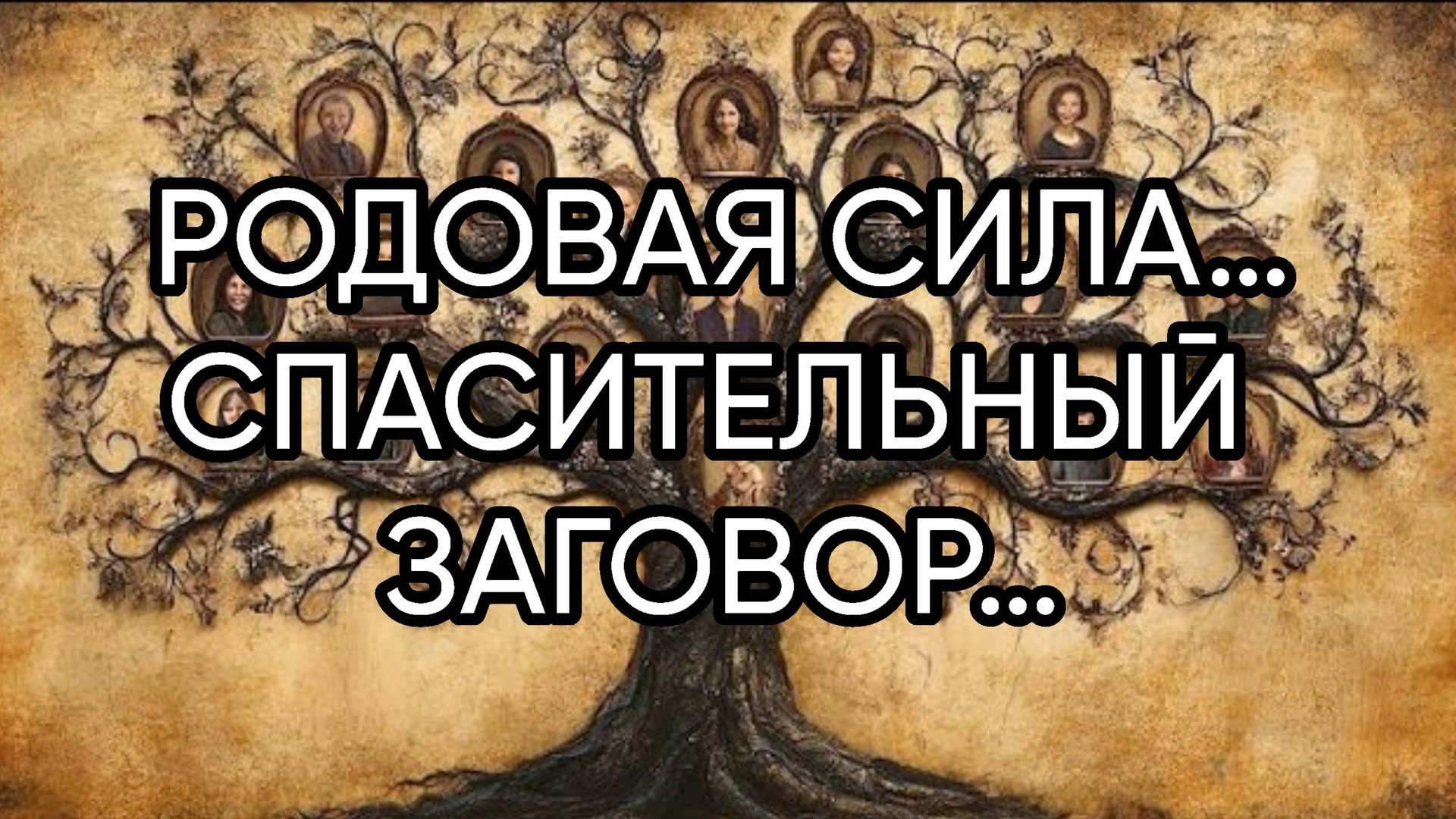 РОДОВАЯ СИЛА…СПАСИТЕЛЬНЫЙ ЗАГОВОР…ДЛЯ ВСЕХ…
