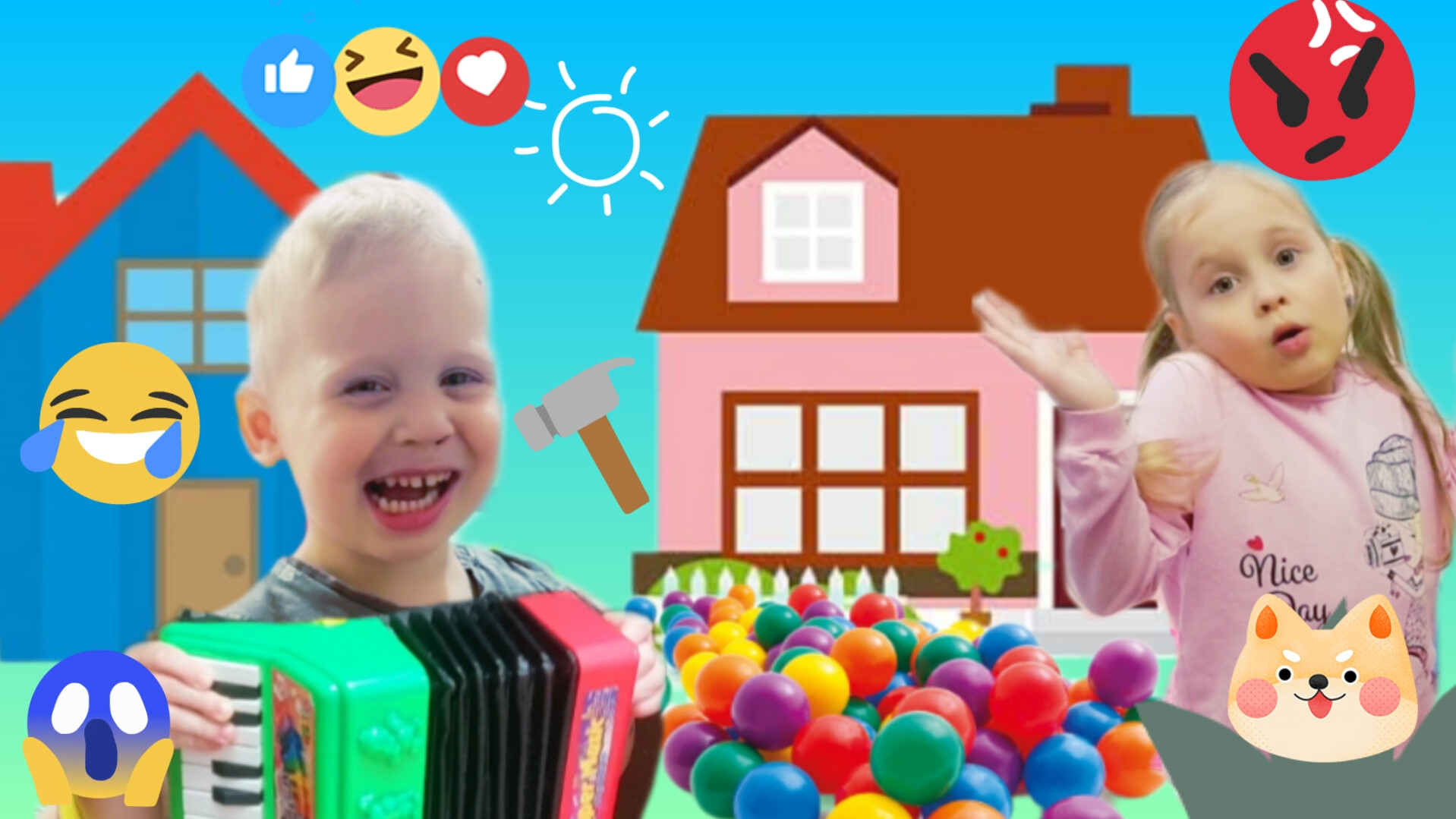 🏠ВРЕДНЫЙ СОСЕД🤪 ИСТОРИЯ ДРУЖБЫ😍 ДЕТСКОЕ ВИДЕО 😱СМЕШНЫЕ ИСТОРИИ🤣