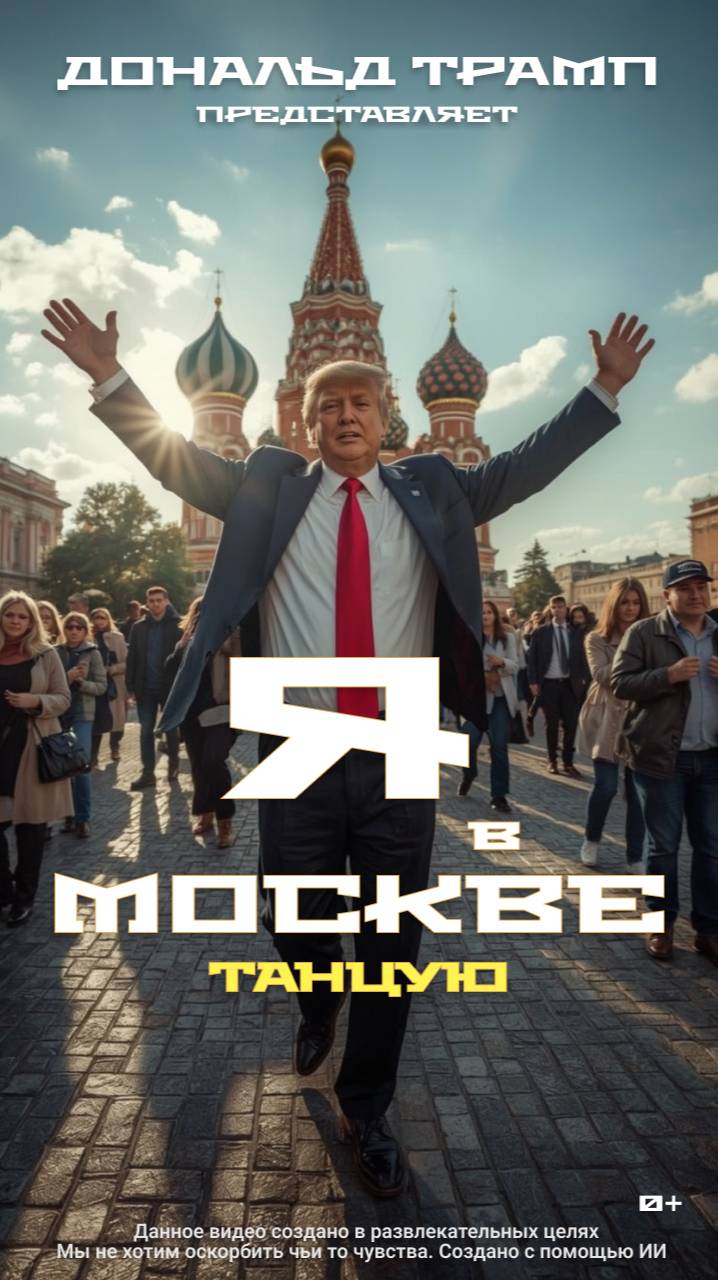 Дональд Трамп в Москве !!! танцует