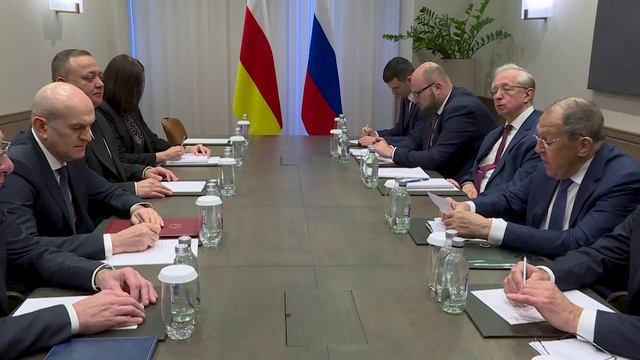 С.Лавров и А.Джиоев, Сочи, 1 октября 2025 года