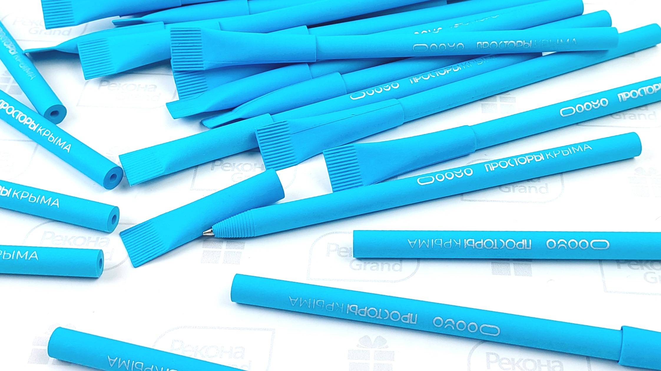 Изготовление бумажных ручек с логотипом