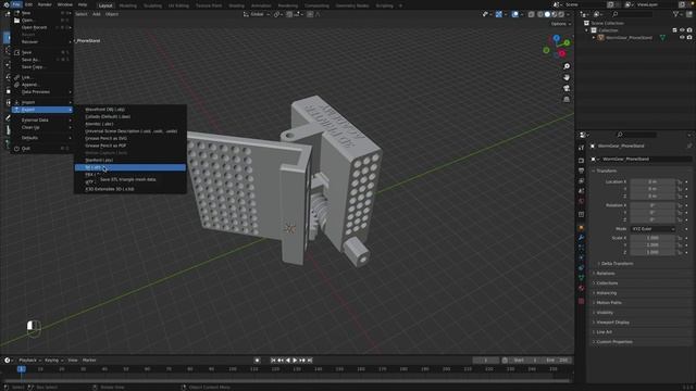 Экспорт 3D-моделей для 3D-печати - Короткие уроки 3D принтер №3