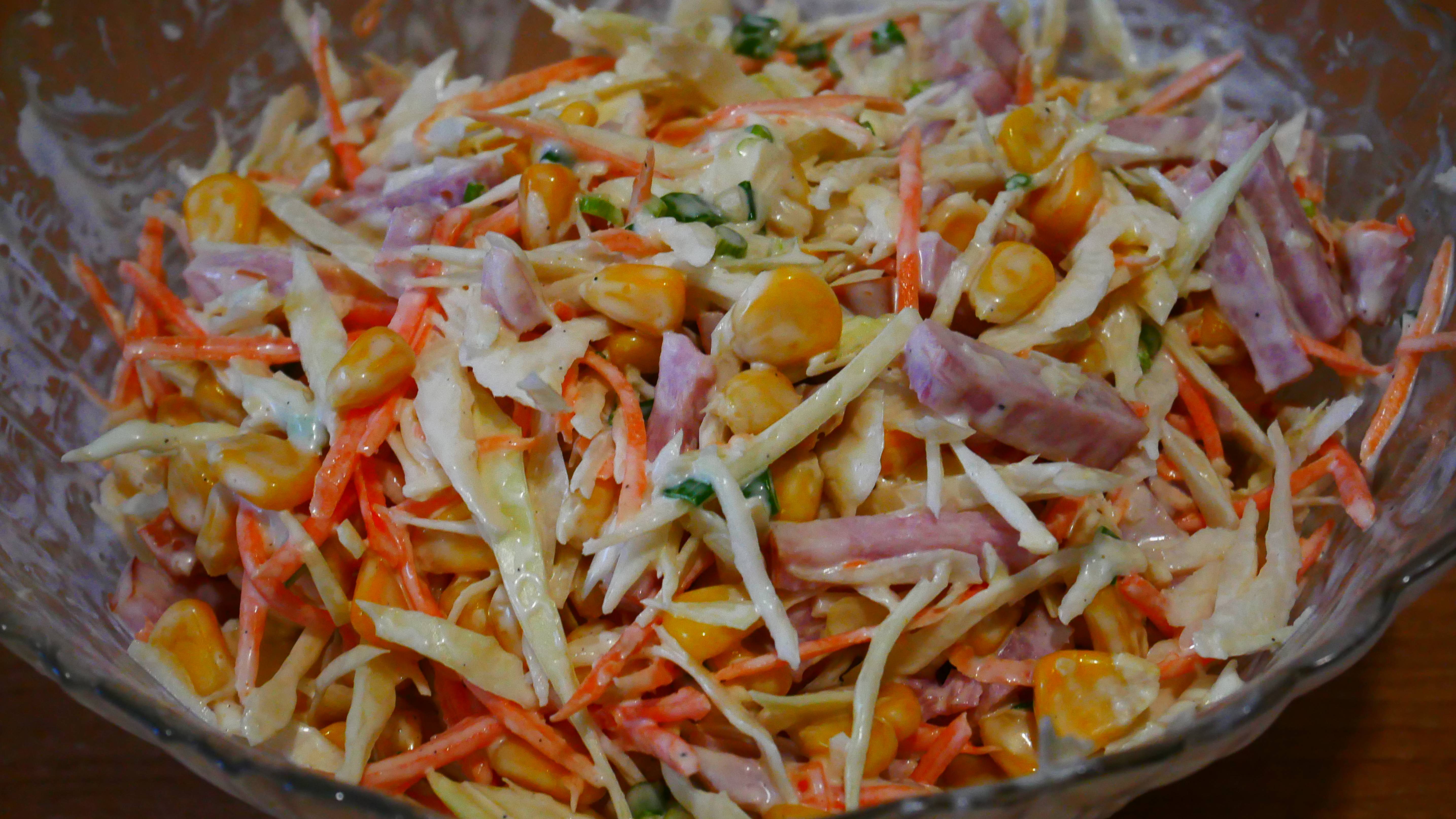 Ленивый салат за 5 минут! ⏱️ Ничего варить не надо! 🤩 Идеально для тех, кто не любит готовить!