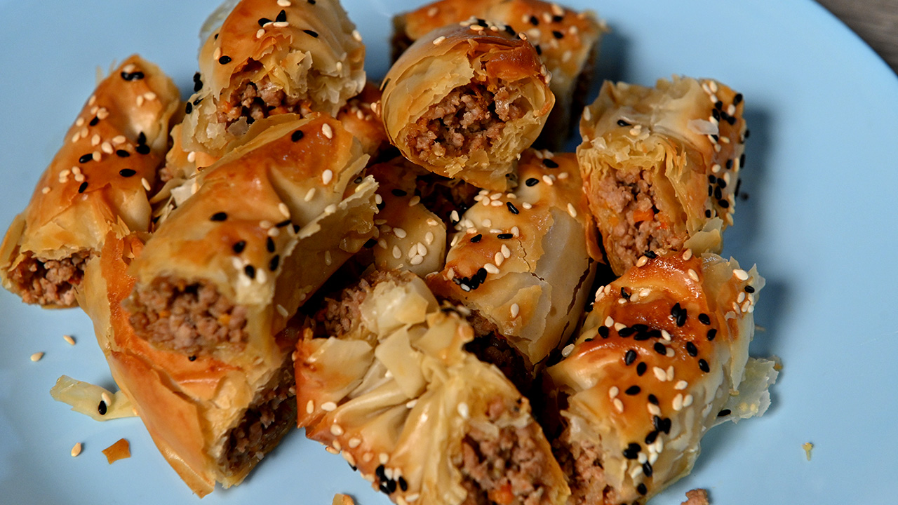 Бёрек с мясом