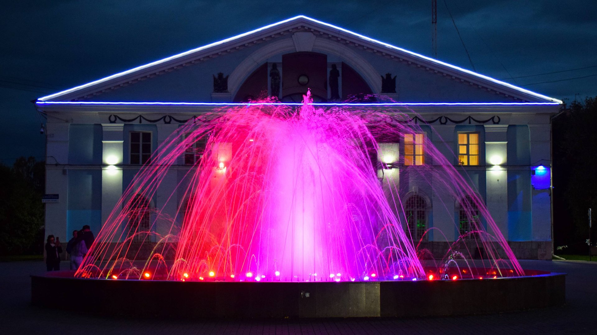 Новоалтайск. Фонтан на пл.Ряполова.