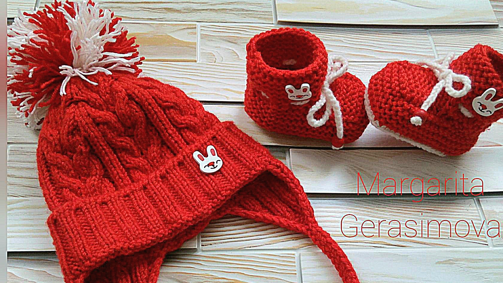 ✨️Шапочка и пинетки из СССР ✨️Объяснялка✨️