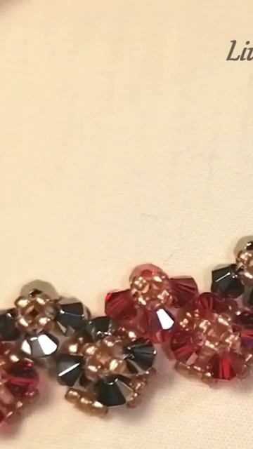 Браслет из бисера и кристаллов (26)/Обзор