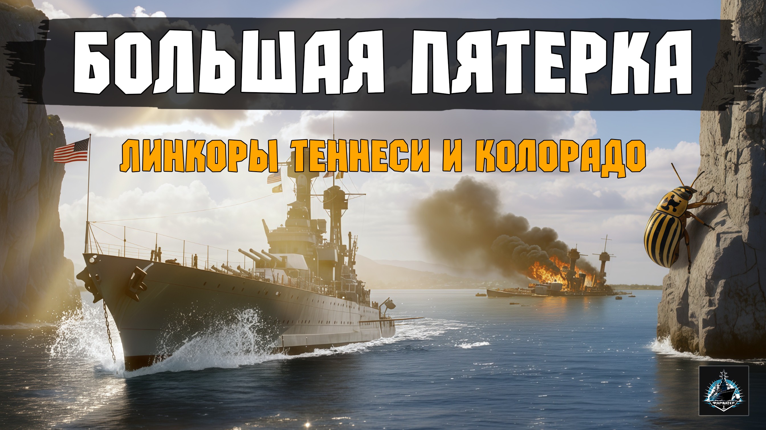 Гроза Микадо. Большая пятерка американских линкоров. Теннеси и Колорадо