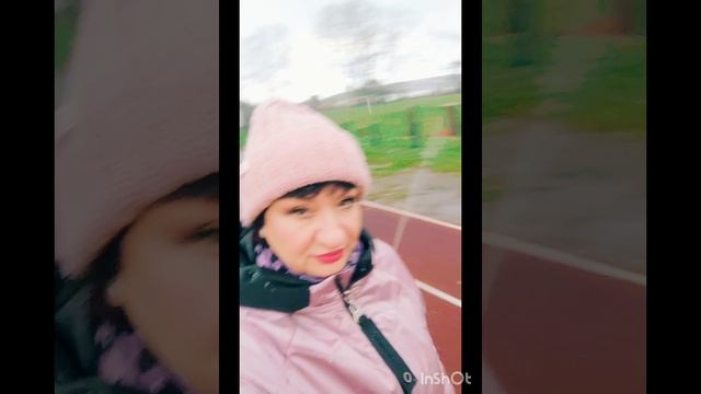 У нас выпал первый снег!  Моя пробежка после 55 лет🤾♂️