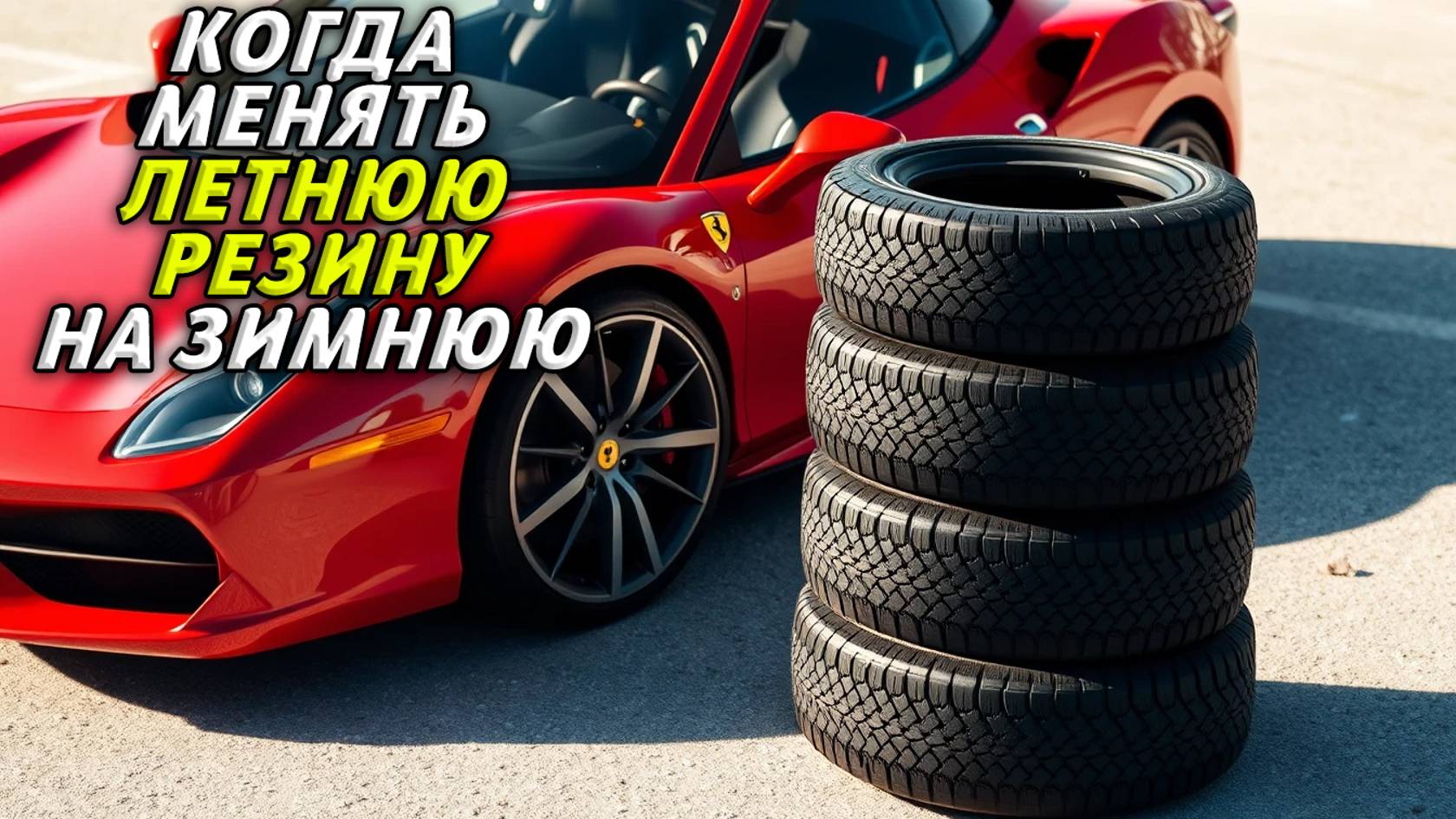 Когда менять летнюю резину на зимнюю