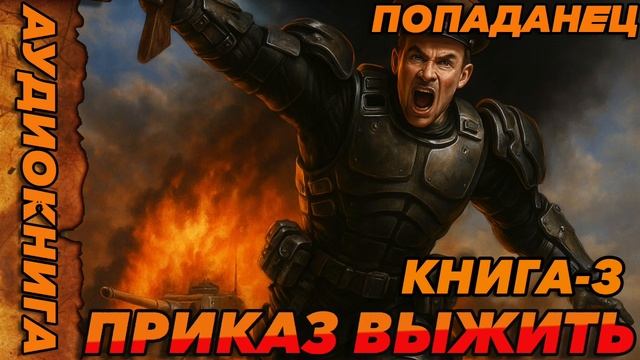 Приказ выжить КНИГА-3 Аудиокнига #аудиокнига #аудиокниги #попаданец #попаданцы
