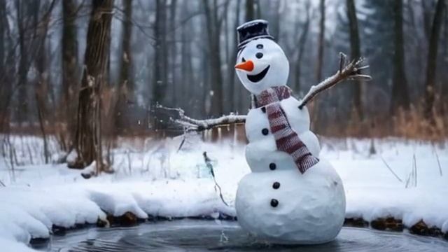 👉 3 Снеговик #Снеговик #детские песни #стихи для детей #зима #новогодние песни #музыка ИИ #детское
