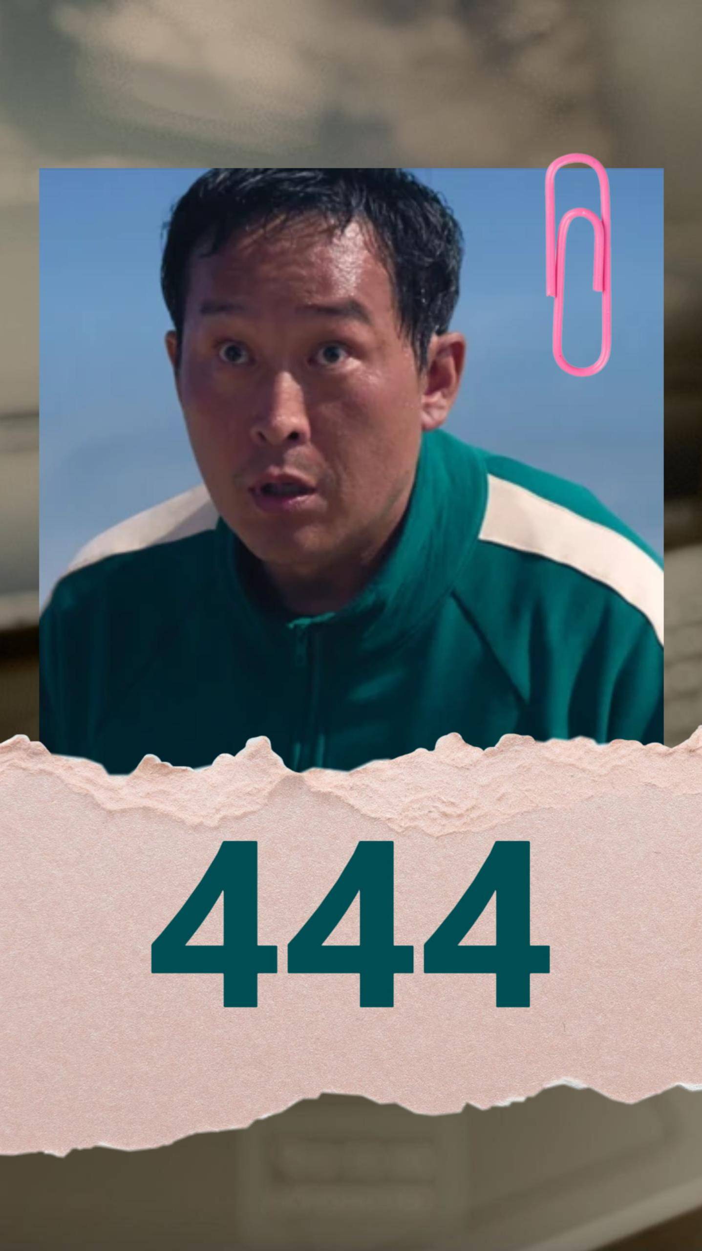 Игрок 444 из Игры в Кальмара