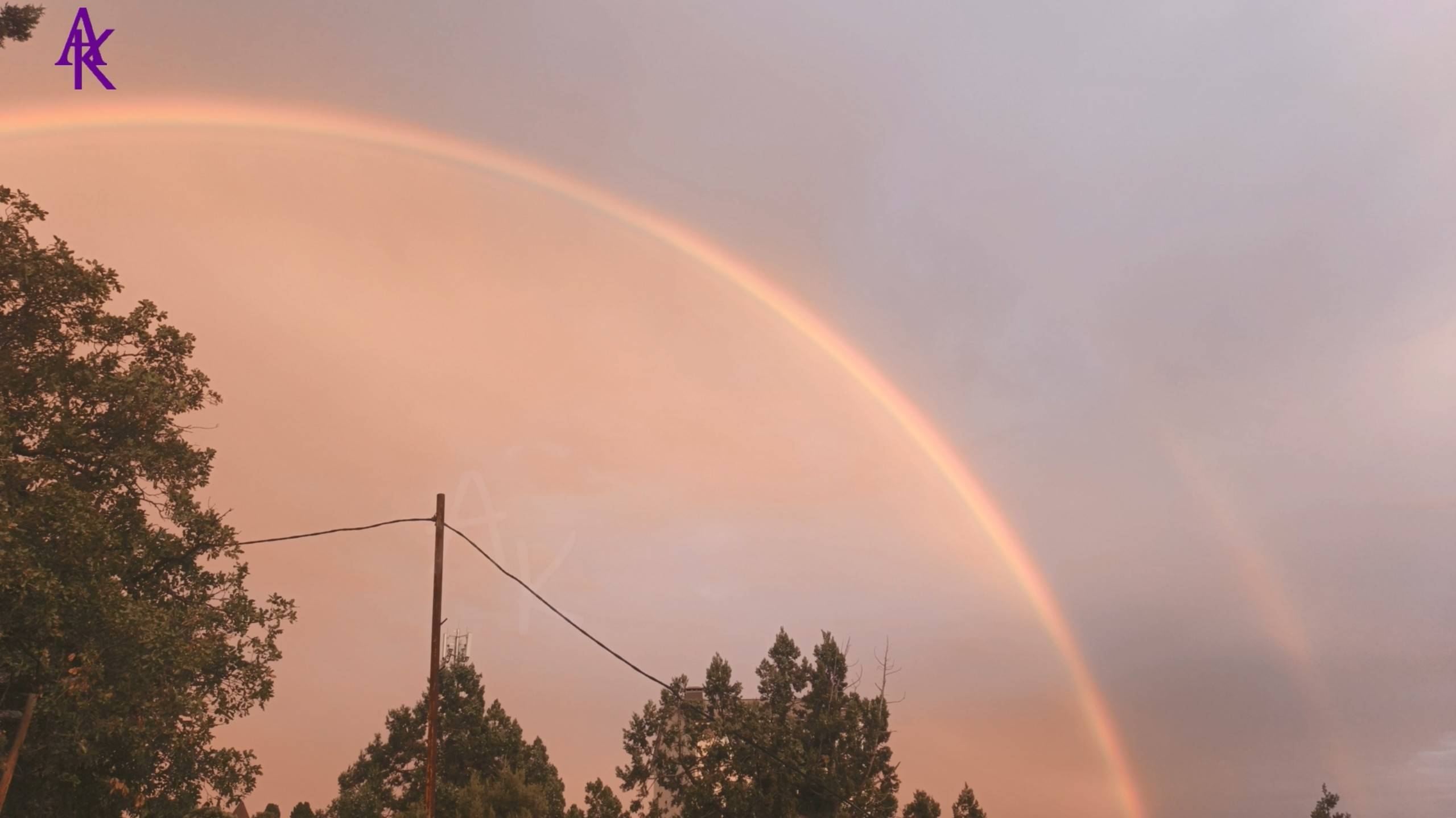 Крым. ЮБК. Гаспра. Такой Радуги вы ещё не видели! ФОТО! 04.10.25 #юбк #гаспра  #андрейкрымский