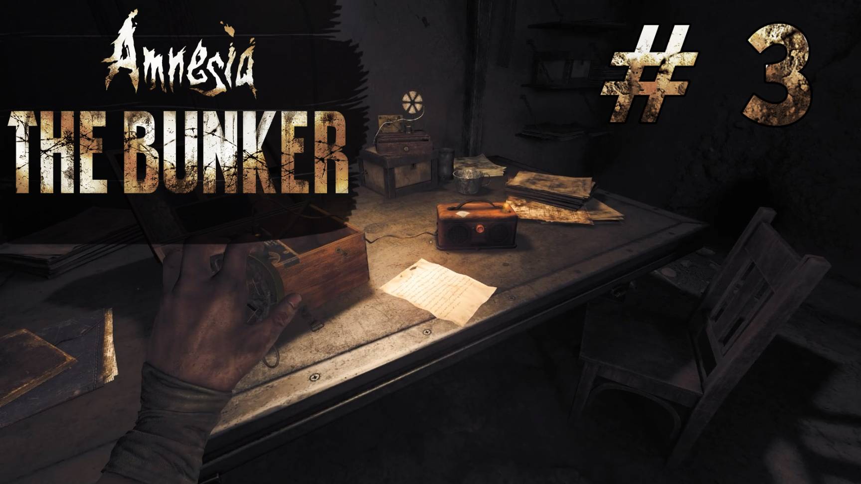 Amnesia The Bunker Прохождение #3 Солдатская казарма